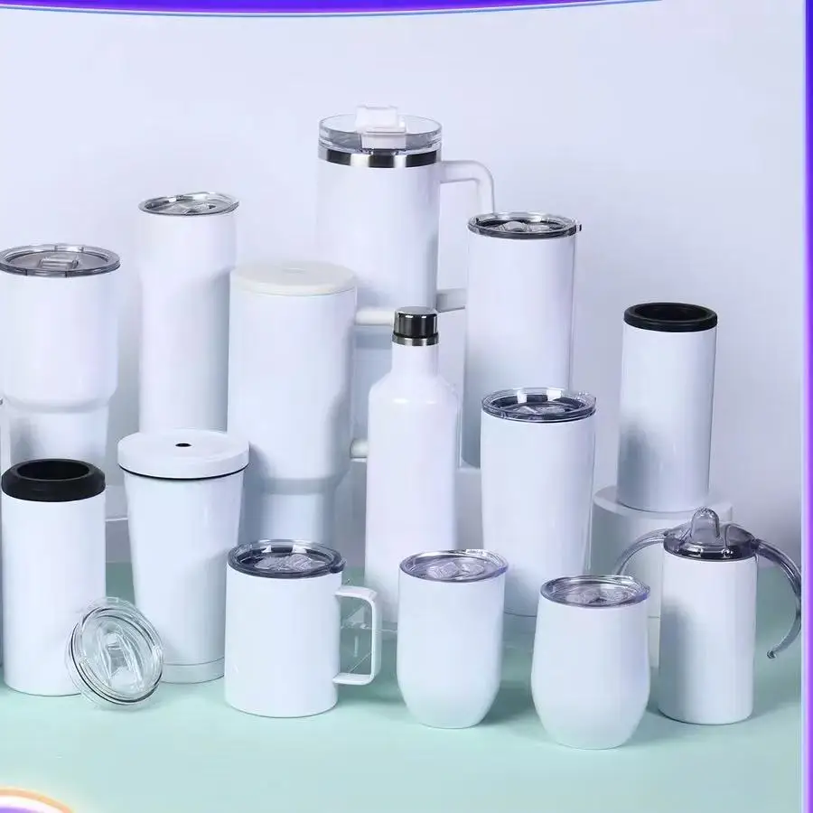 Water Bottle Blank - Kubek do sublimacji 6oz/30oz, przenośne butelki