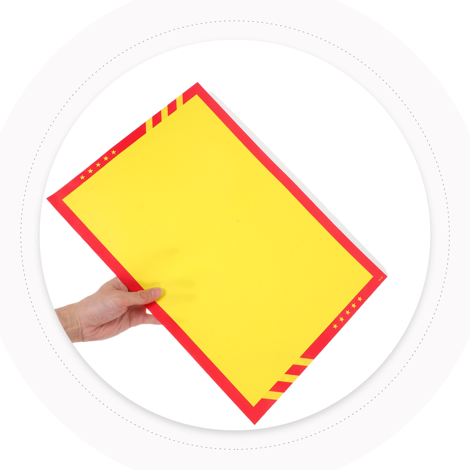 Yard Sign Blank - 20 sztuk reklamowych tabliczek z papieru