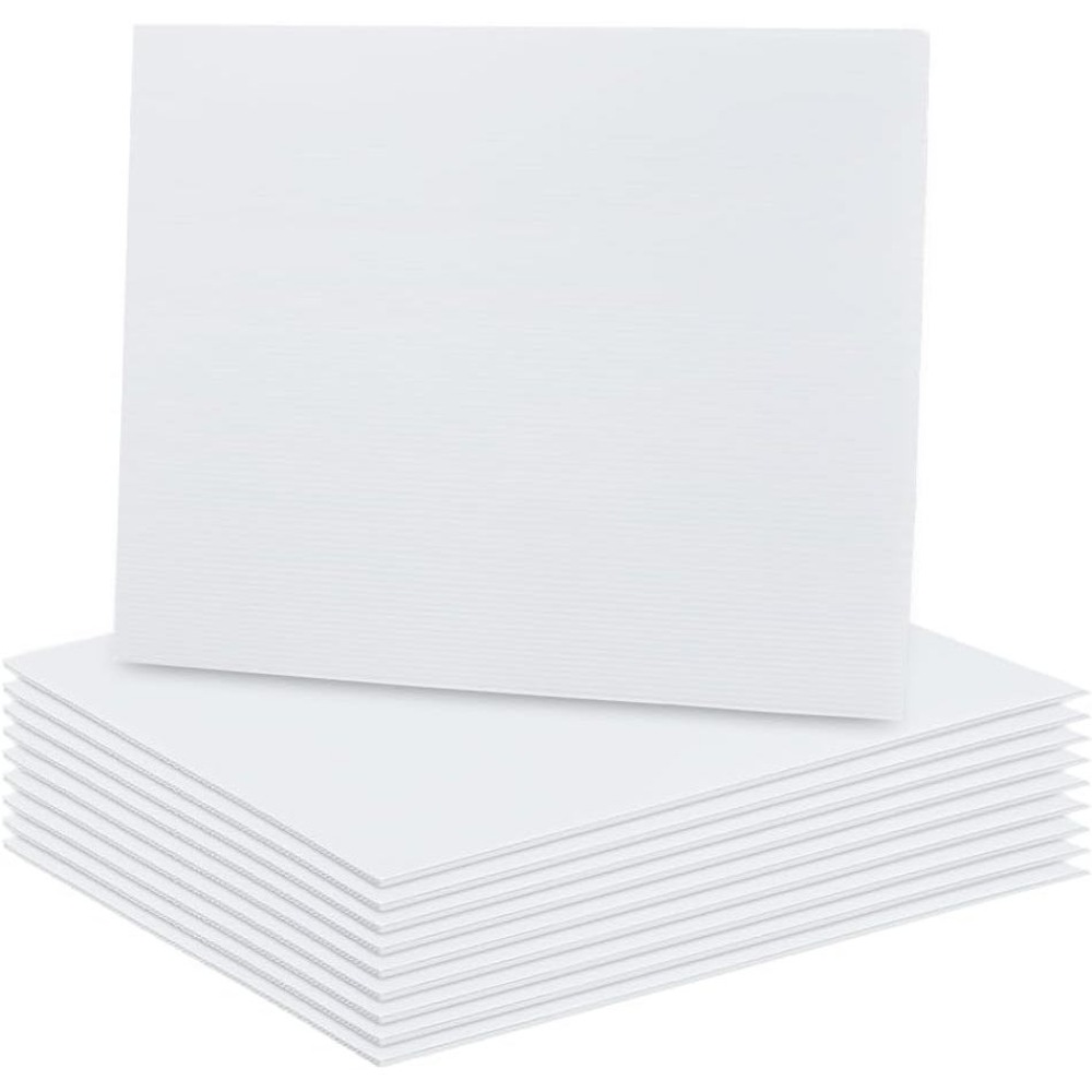 10 arkuszy białego falistego p – Yard Sign Blank recenzja i cena