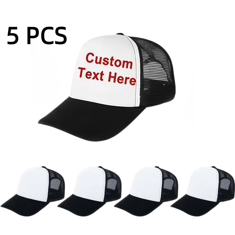 5 szt. czapek typu trucker do  – Hat Sublimation Blank recenzja i cena
