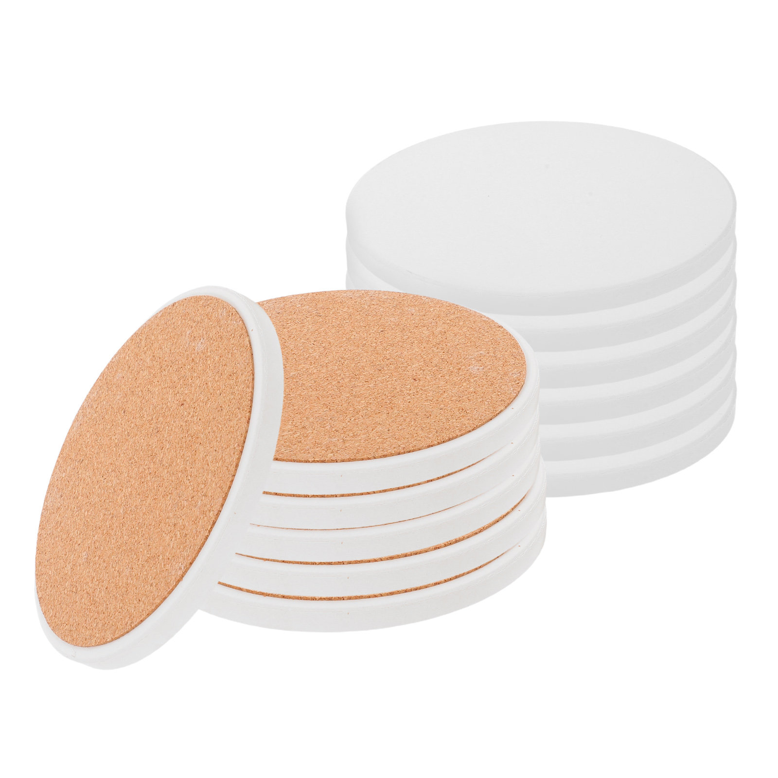12 sztuk białych okrągłych cer – Coaster Sublimation Blank recenzja i cena