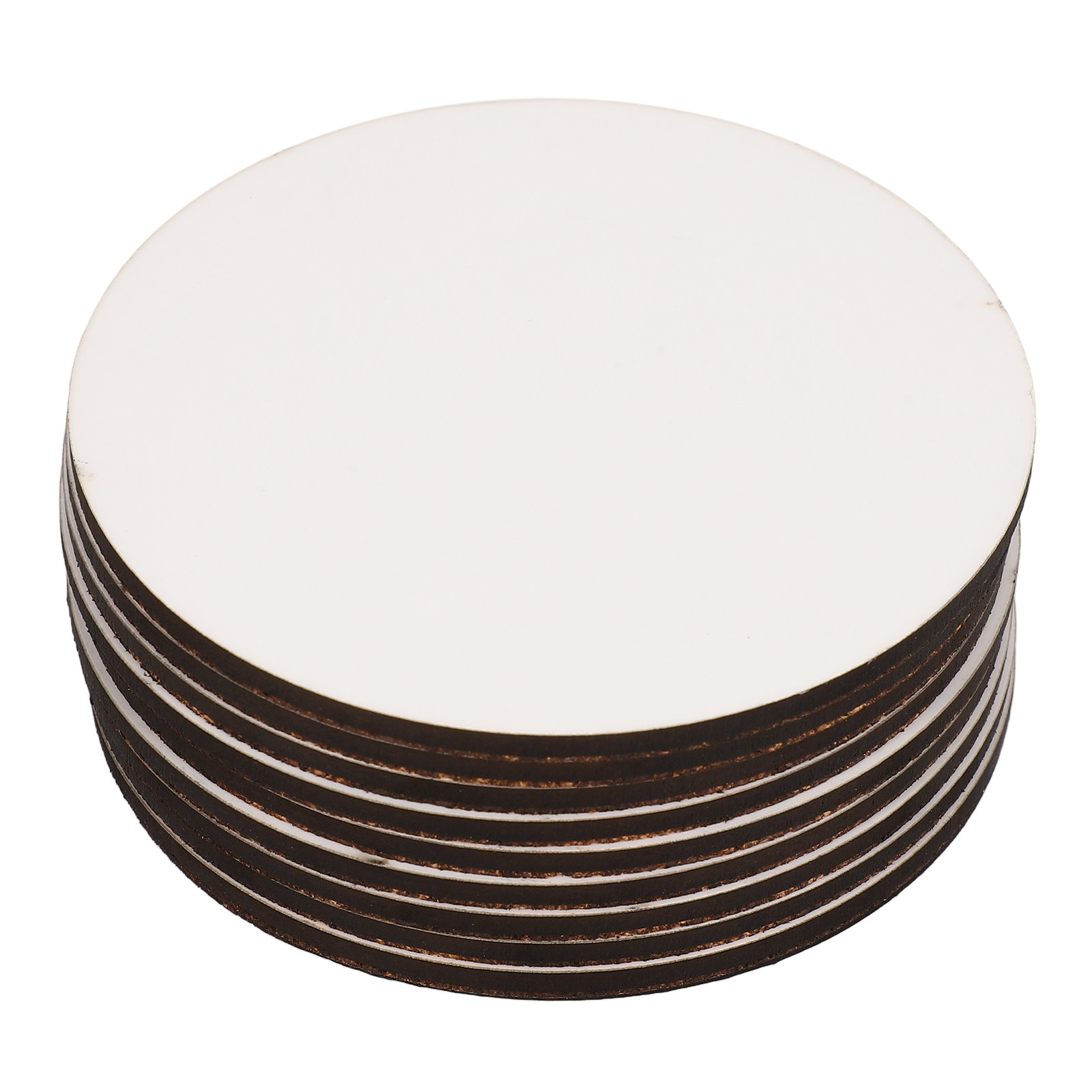 10 szt. drewnianych podkładek  – Coaster Sublimation Blank recenzja i cena