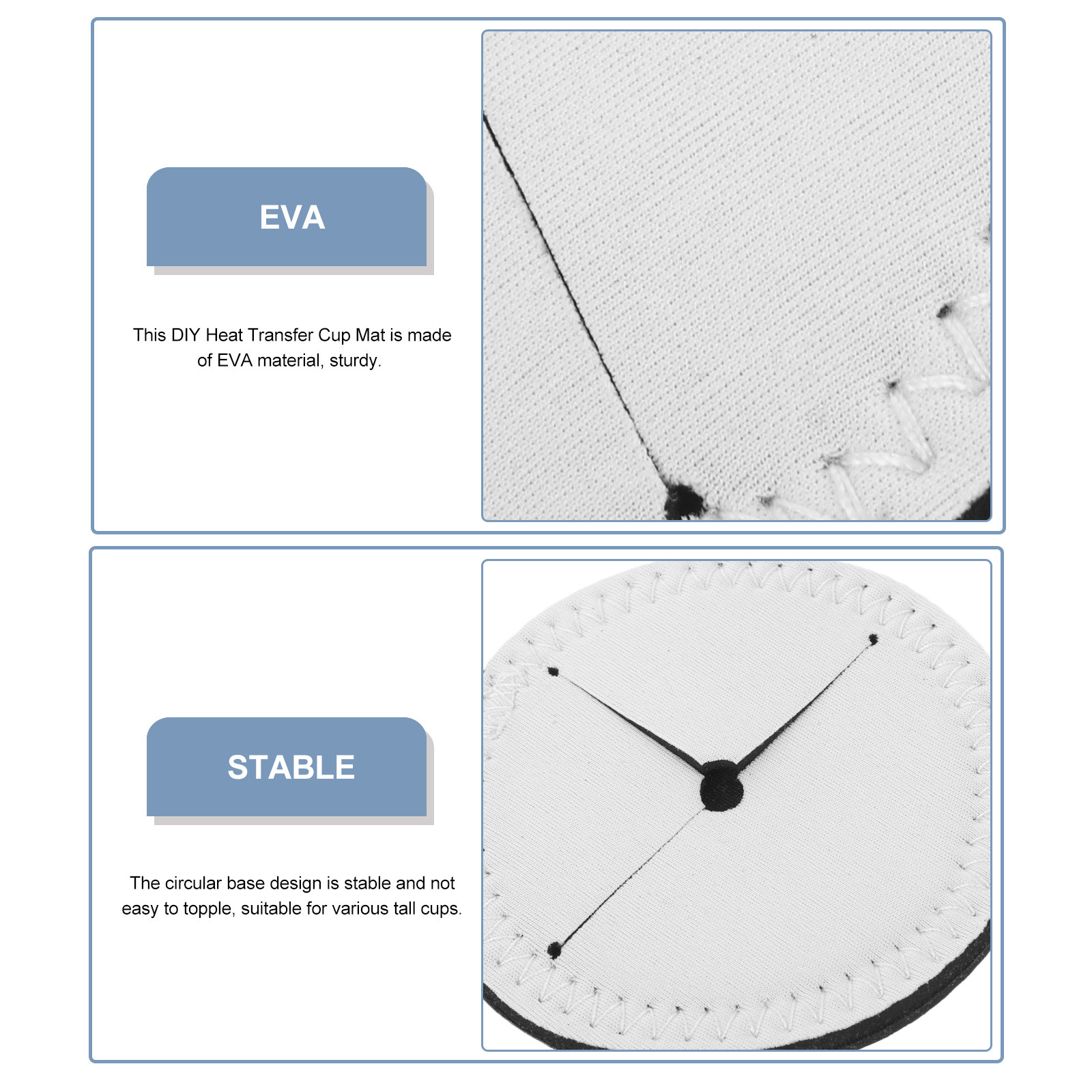4 szt. Podkładek do sublimacji – Coaster Sublimation Blank recenzja i cena
